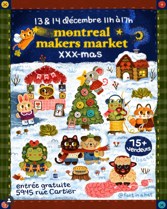 Montréal Makers Market - December 13-14