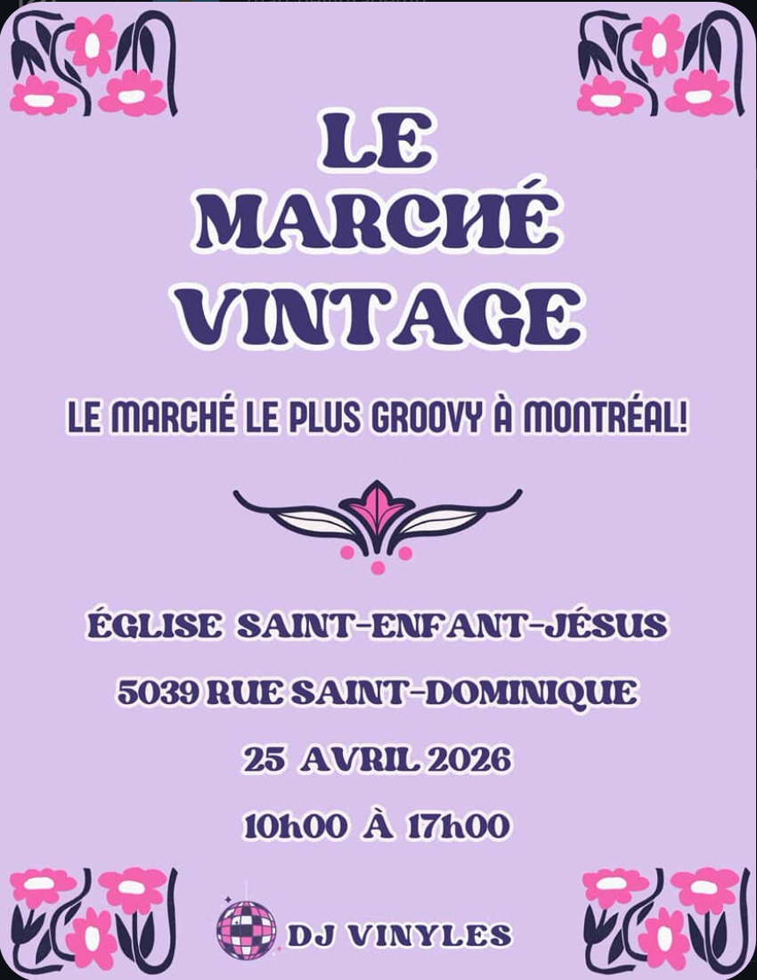 Le Marché Vintage MTL - April 25 (MONTREAL)
