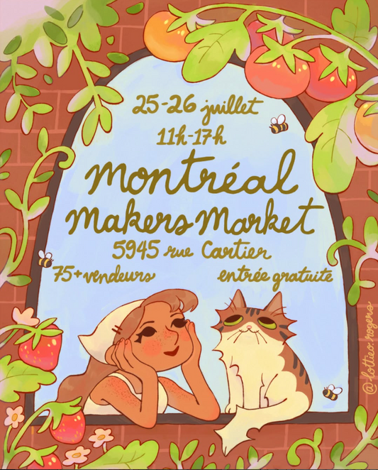 Montreal Makers Market - July 25&26 (MONTRÉAL, QC)