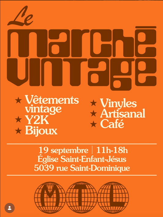 Marché Vintage MTL - September 19 (MONTRÉAL)
